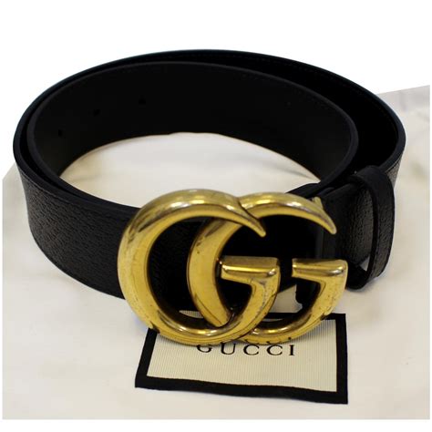 gucci double g belt black.